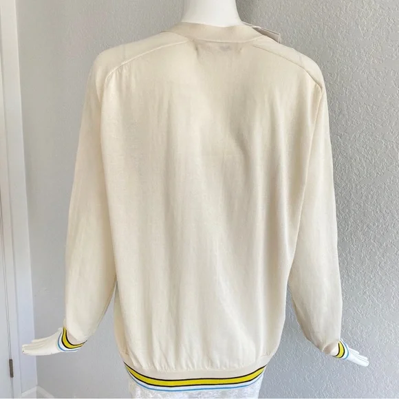 Diane von Furstenberg paneled cardigan - Picture 4 of 9